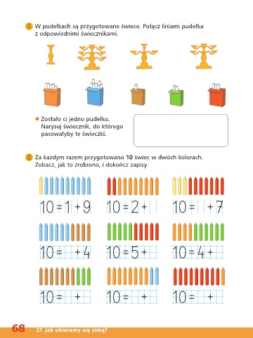 Page 68 - E- Karty ćwiczeń. Nowi Tropiciele. Matematyka. Edukacja ...