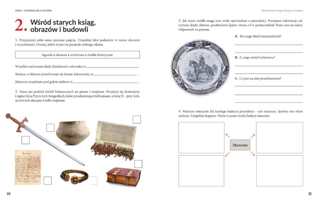 Historia Zeszyt ćwiczeń Klasa 4 Szkoła Podstawowa